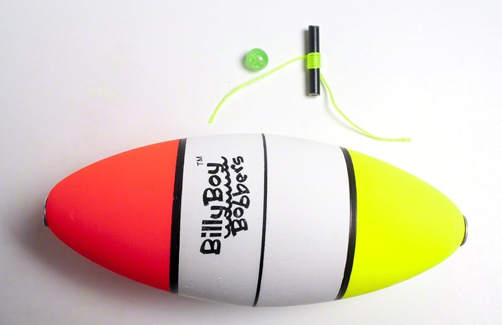 FLOTADOR BILLY BOY B20W-50RW WEIGHTED ROUND FOAM FLOAT SNAP-ON 2 RED/WHITE 50BG