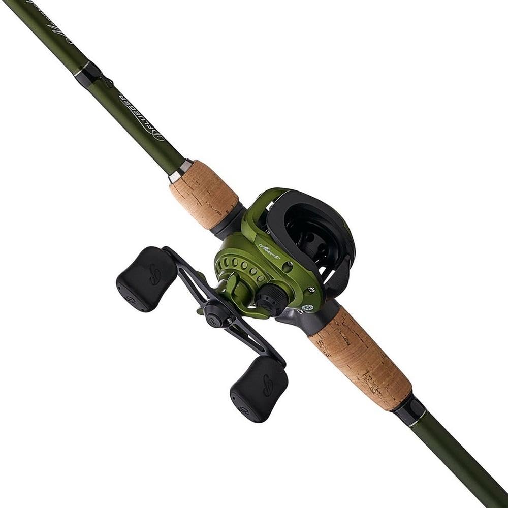 MOLINETE PFLUEGER REELS LOW PROFILE BAITCAST REELS MON61LP-L
