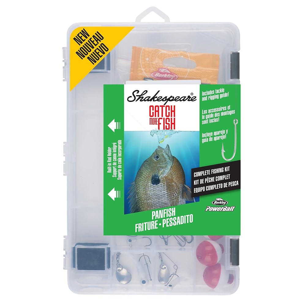 COMBO: CAÃ‘A Y MOLINETE SHAKESPEARE CATCH MORE FISH CMF2YOUTHSP YOUTH 30 5