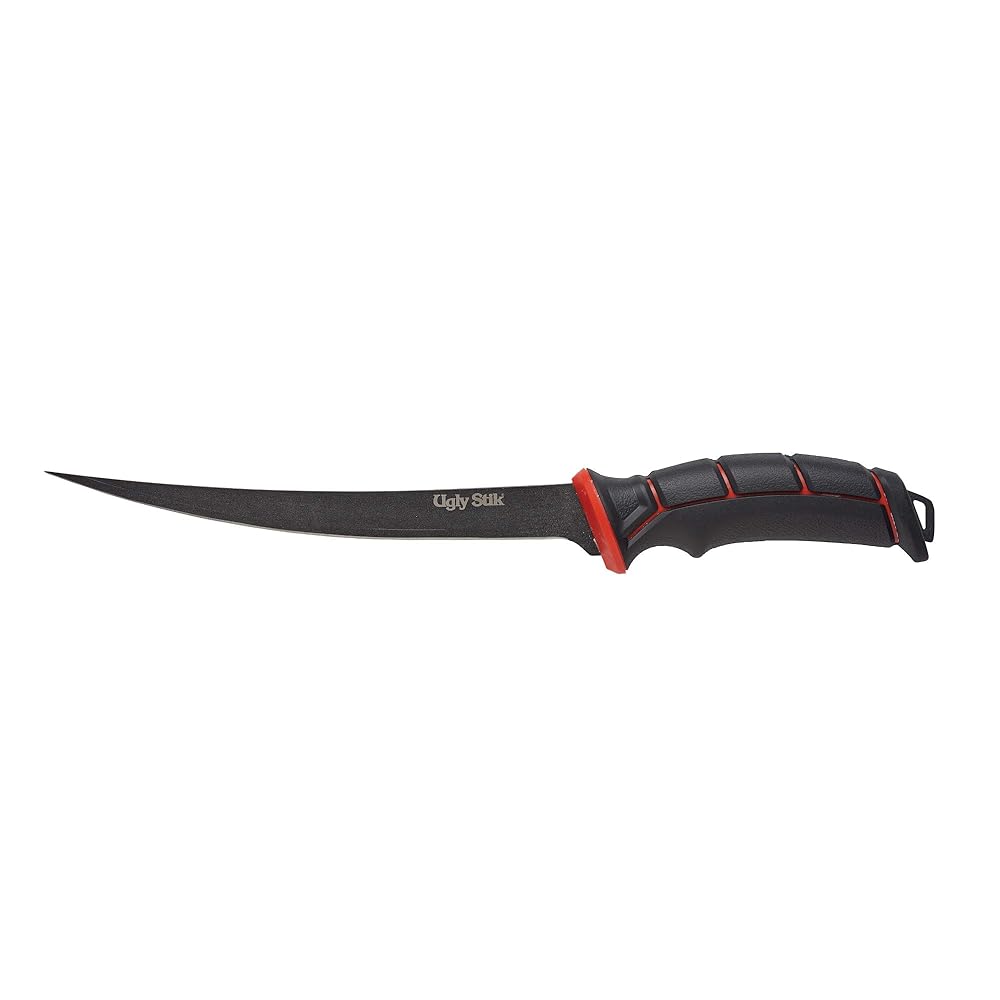 CUCHILLO UGLY STIK LIMPIEZA CARNADA USTOOLBK NEGRO/ROJO