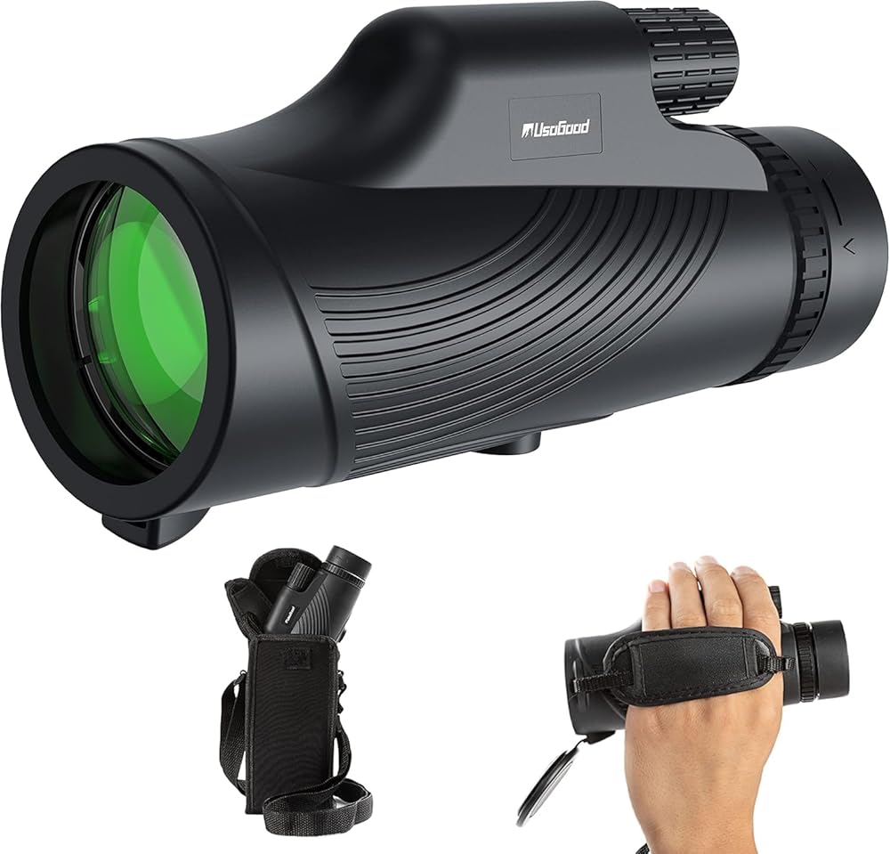 MONOCULAR TASCO 568125B ESSENTIALS MONOCULAR 10X25 BROWN CAMO, ROOF MC, BOX 6L