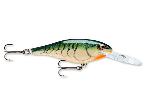 Carnada Rapala Sr-7  Sr07ogcw Shad Rap Olive Green