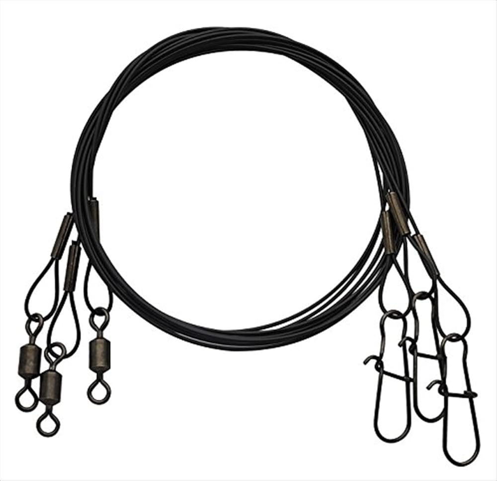 GUAYA EAGLE CLAW LEADER STEEL 24 45LB TEST