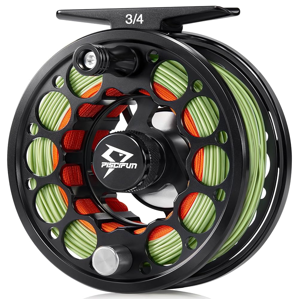 MOLINETE EAGLE CLAW MT. ELBERT 3-4WT FLY REEL