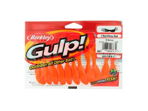 Carnada Berkley Gmig3-fo Gulp Minnow Grub