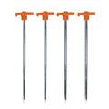 ESTACAS CARPAS CAMPING COGHLANS 9812 TENT STAKES 12 STEEL 4PK