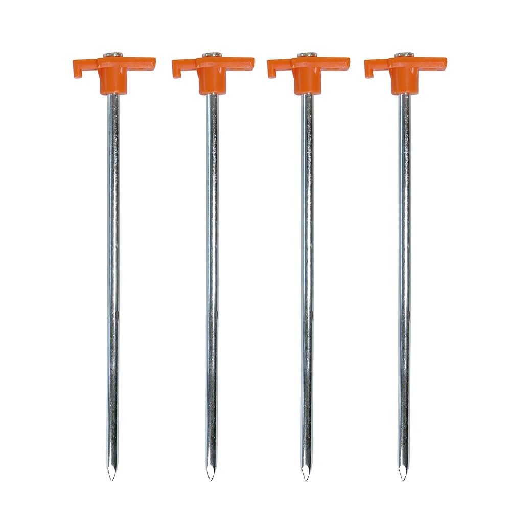 ESTACAS CARPAS CAMPING COGHLANS 9812 TENT STAKES 12 STEEL 4PK