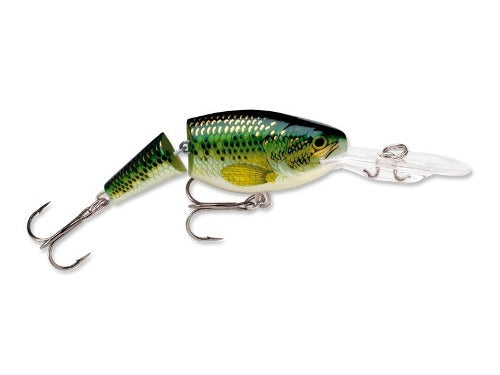 Carnada Rapala  Jsr-4 Jsr04bb Jointed Shad Rap Baby Bass