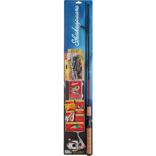 COMBO SPINNING SHAKESPEARE BASSSPKIT