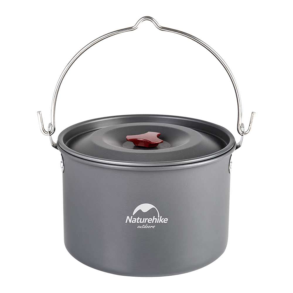 OLLAS KIT JUEGO NATUREHIKE ANIDADO ALUMINIO CAMPING 4 PIEZA