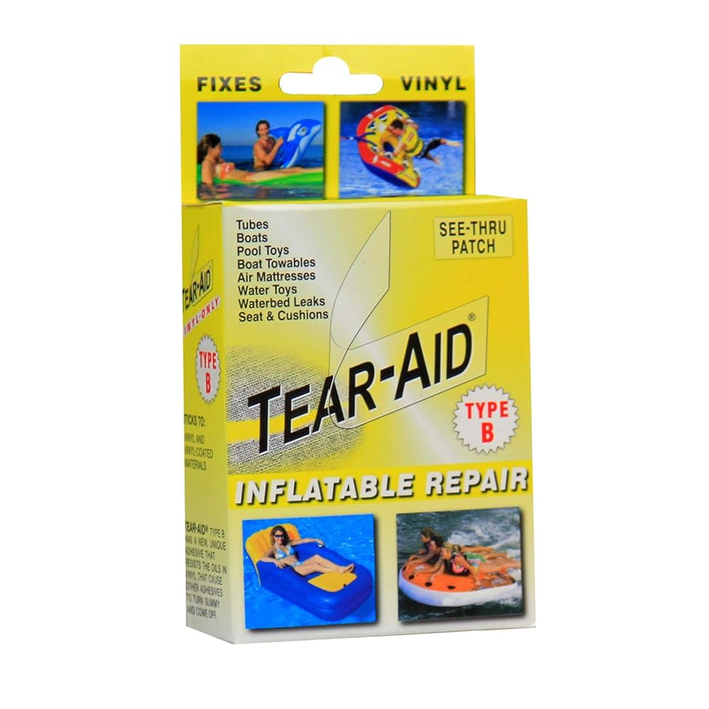 PARCHE TEAR-AID D-KIT-B03-100 TYPE B INFLATABLE REPAIR, YELLOW KIT