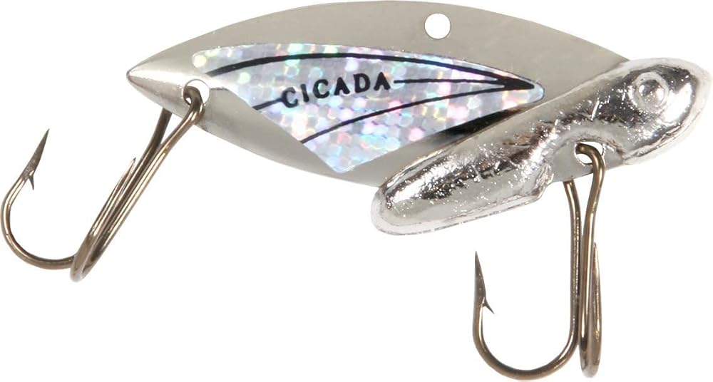 SEÃ‘UELO REEF RUNNER 40063 CICADA BLADE LURE 2, 3/8 OZ, GREEN GLOW (GLOWS IN"
