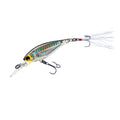 SEÃ‘UELO YO-ZURI 3DB SHAD (SP) 70MM 2-3/4 PRISM SILVER BLACK SUSPENDING 2-3/4 3/