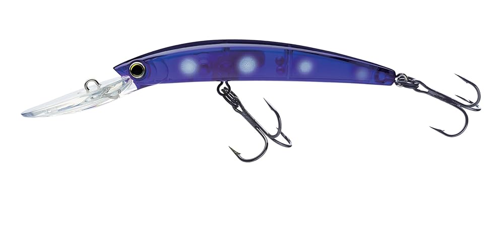 SEÃ‘UELO YO-ZURI CRYSTAL MINNOW DEEP DIVER (F) 110MM 4-3/8 RED HEAD FLOATING DEE