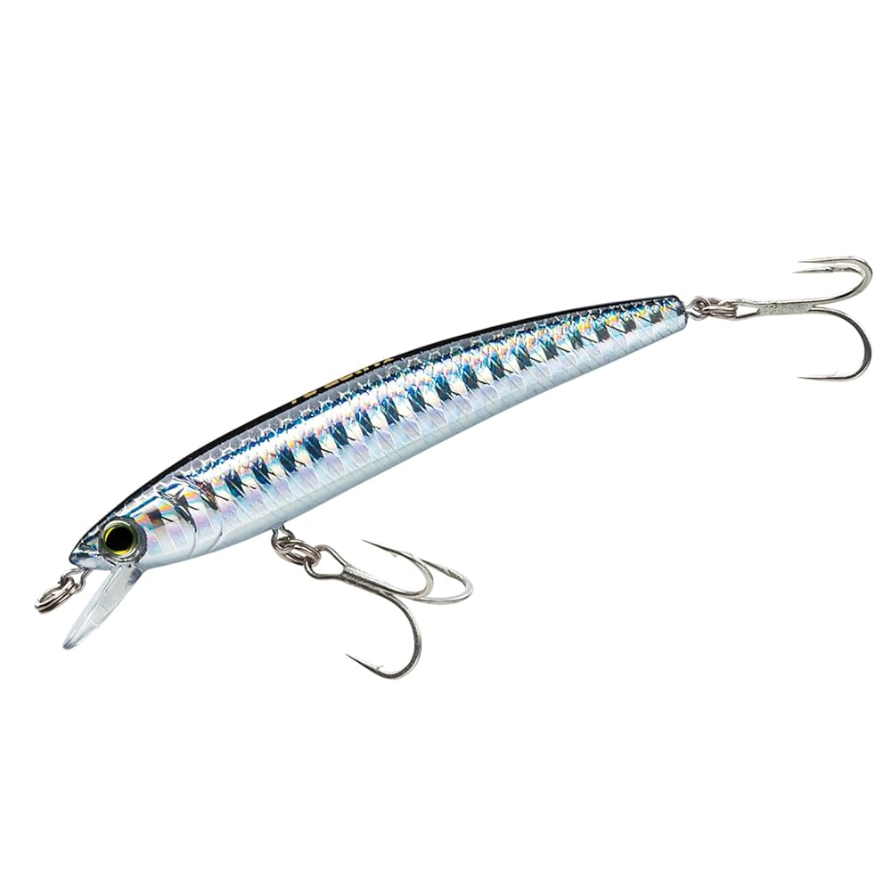 SEÃ‘UELO YO-ZURI PINS MINNOW (F) 70MM 2-3/4 SILVER BLACK FLOATING DIVER 2-3/4 1/