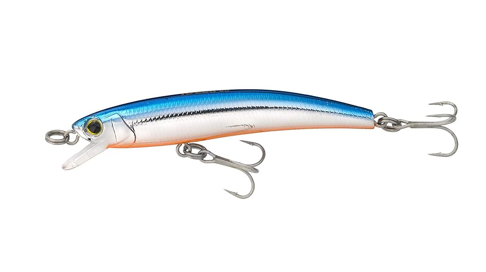 SEÃ‘UELO YO-ZURI PINS MINNOW (F) 90MM 3-1/2 BABY BROOK FLOATING DIVER 3-1/2 1/4O
