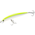 SEÃ‘UELO YO-ZURI HYDRO MINNOW LC (F) 150MM 6 PEARL CHARTREUSE FLOATING DIVER 6 1-