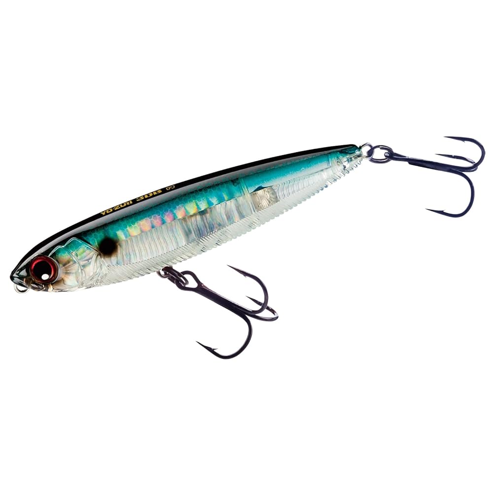 SEÃ‘UELO YO-ZURI 3DB PENCIL (F) 100MM 4 PRISM CHARTREUSE SILVER TOPWATER 4 9/16O