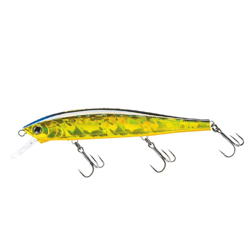 SEÃ‘UELO HARDCORE MINNOW FLAT 95F 95MM 3-3/4 GOLDEN SHINER FLOATING 3-3/4 3/8OZ