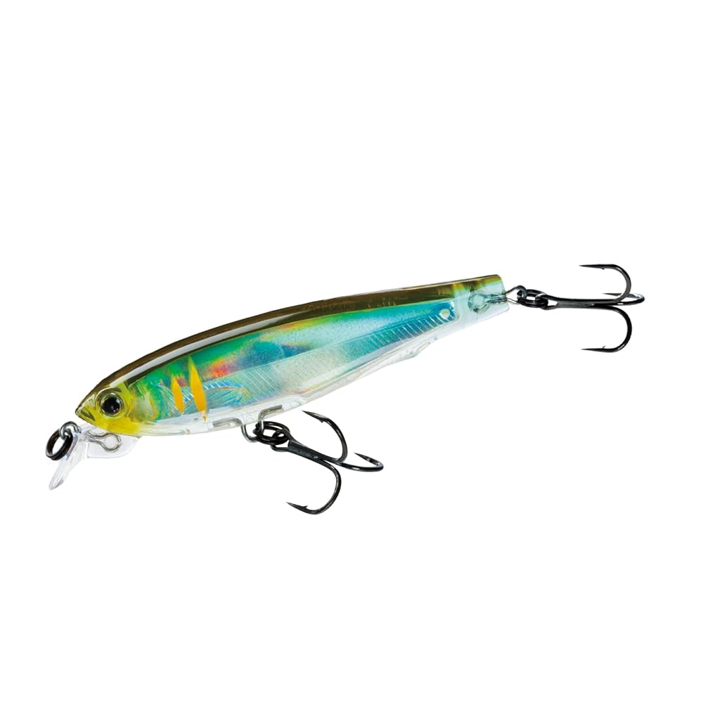 SEÃ‘UELO HARDCORE MINNOW FLAT 95SP 95MM 3-3/4 METALLIC GHOST AYU SUSPENDING 3-3/