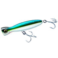 SEÃ‘UELO YO-ZURI MAG POPPER (F) 130MM 5-1/4 BRONZE TOPWATER 5-1/4 1-3/4OZ