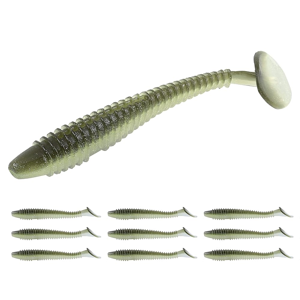 SEÃ‘UELO CALCUTTA FF05MBB FLASHFOIL SHAD, 5 1 3/8 OZ, MULLET, 4/PACK