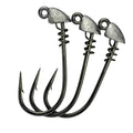 ANZUELO CALCUTTA CUJH0216-2 ULTRA JIGHEAD 1/16 OZ, SZ 2 HOOK, YELLOW, 5/PACK