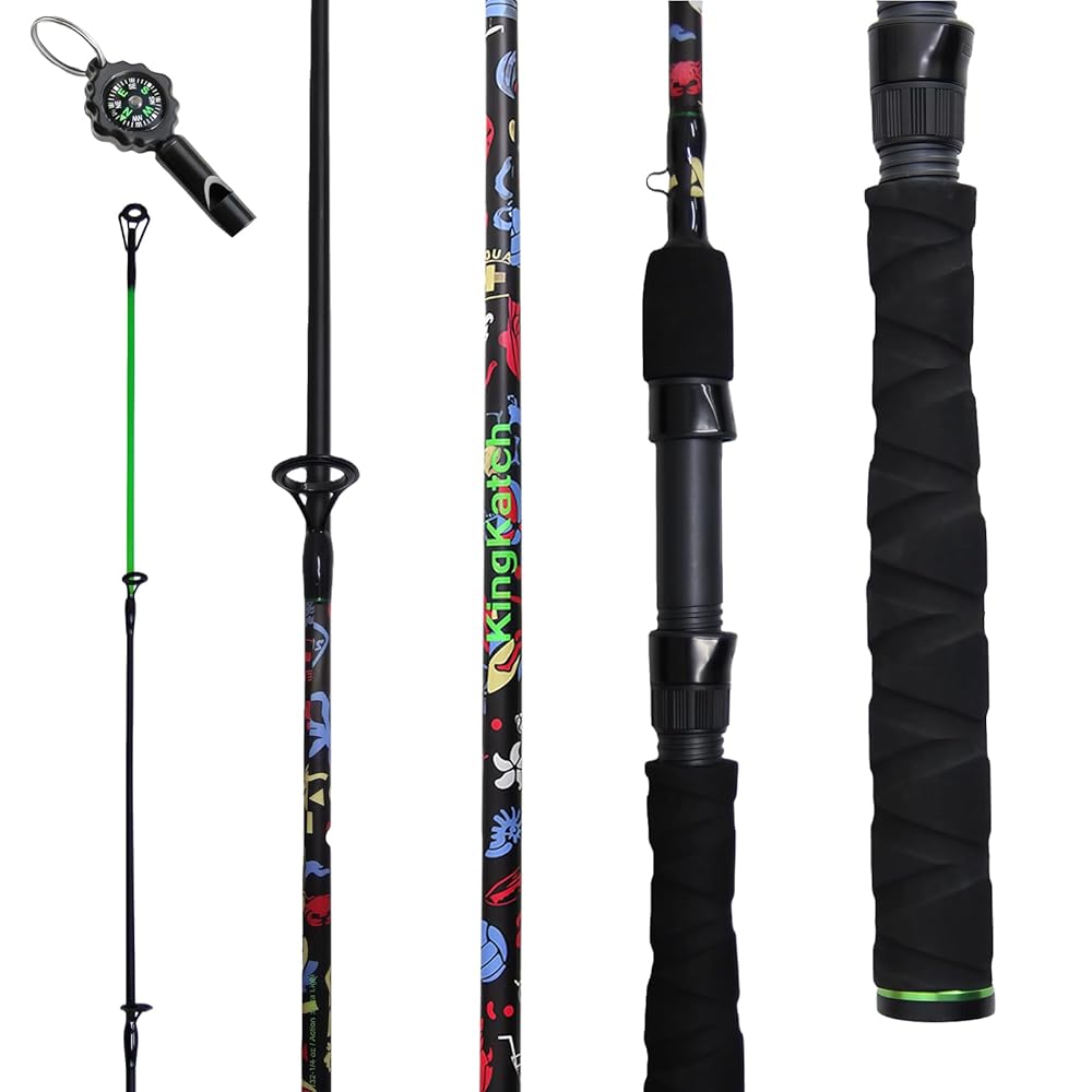 CAÃ‘A OVSZ:KUNNAN KBS-46 SOLID GLASS BOAT SPINNING ROD 46
