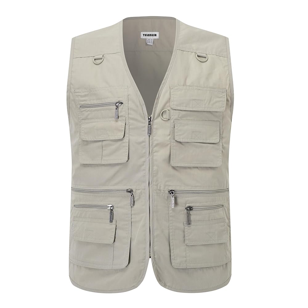 CHALECO GILHER PESCADOR TALLA M