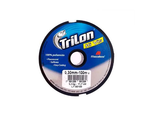 Nylon Trilon Hi Vis 0.30mm Natural 100mts