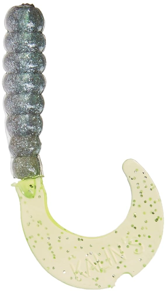 SEÃ‘UELO KALINS 2TG50-834 2 TRIPLE THREAT GRUB-50 PACK CHARTREUSE SHAD