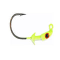 ANZUELO BASS ASSASSIN CJA42005 CRAPPIE JIGHEAD, 1/32 OZ, #4 HOOK CHARTREUSE