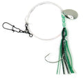SEÃ‘UELO SEA STRIKER 365-P SQUID SKIRT RIG WITH SPINNER, 3, 1/0 WIDE GAP HOOK