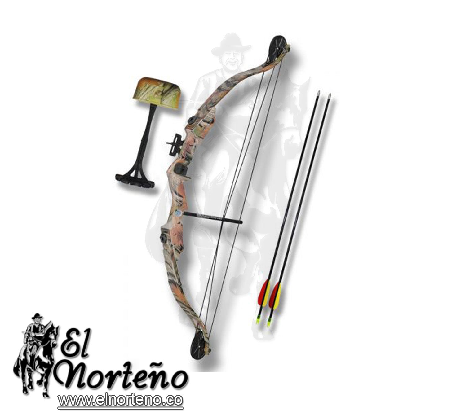 ARCO MAN KUNG CAMUFLADO MK-CB010AC CON POLEA