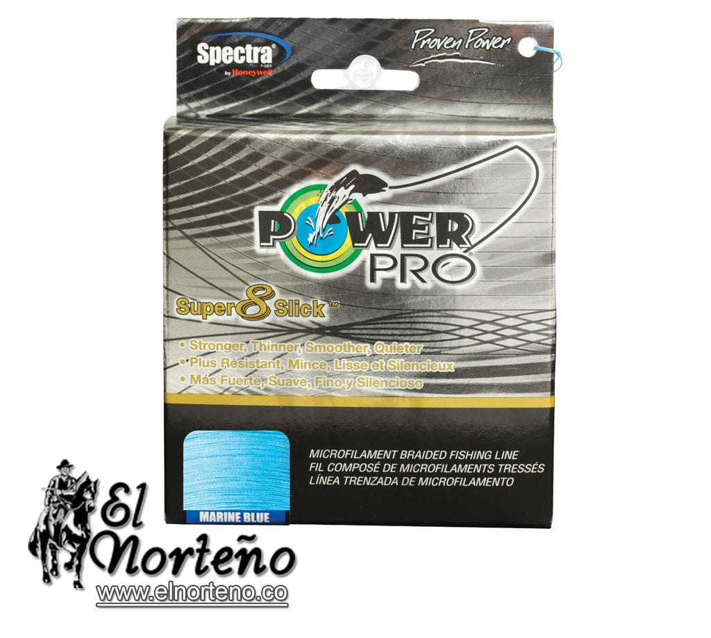 NYLON SEDAL POWER PRO SUPER 8 SLICK 80LB 150YDS AZUL