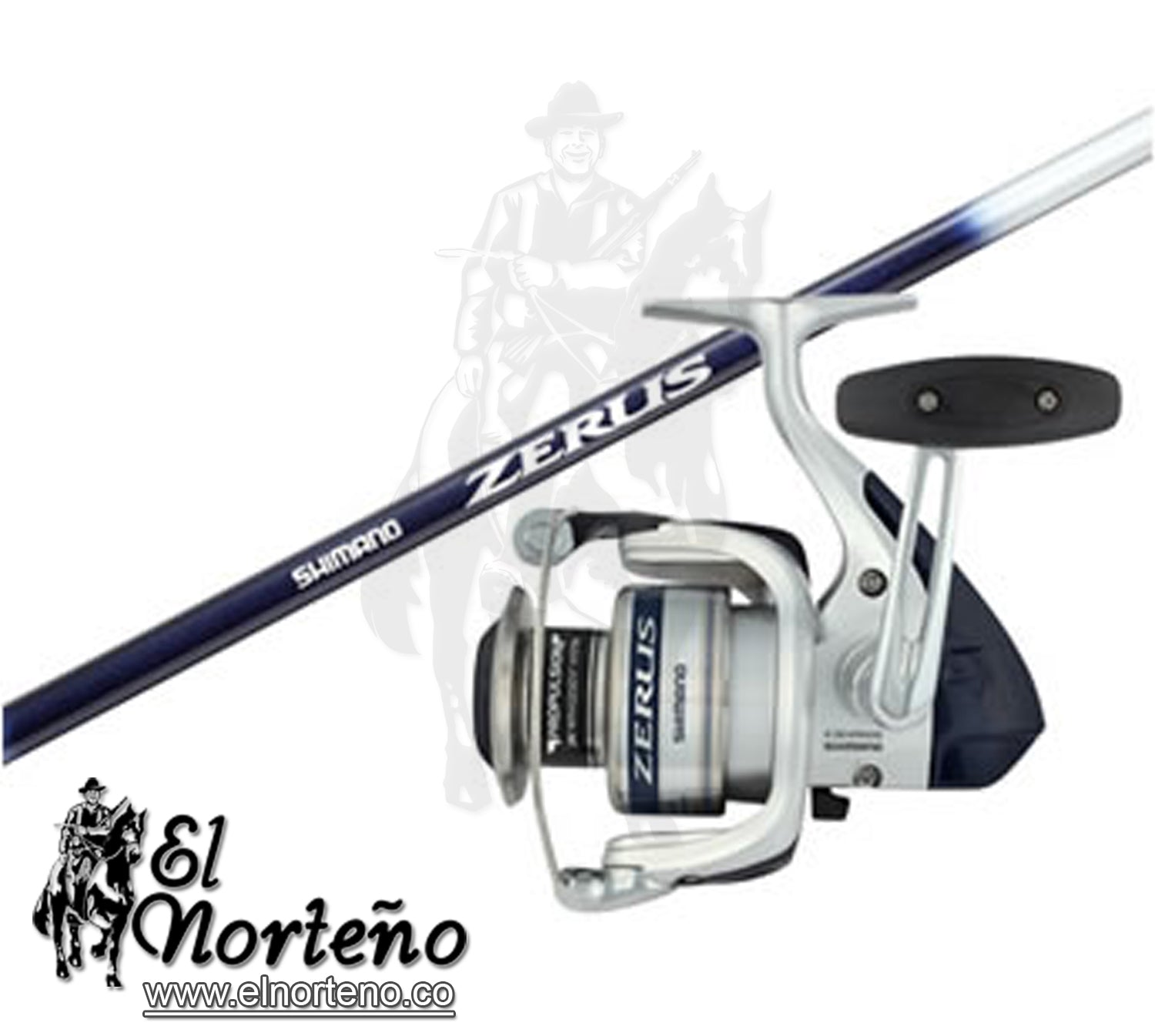 COMBO CAÑA SHIMANO ZERUS 4000F