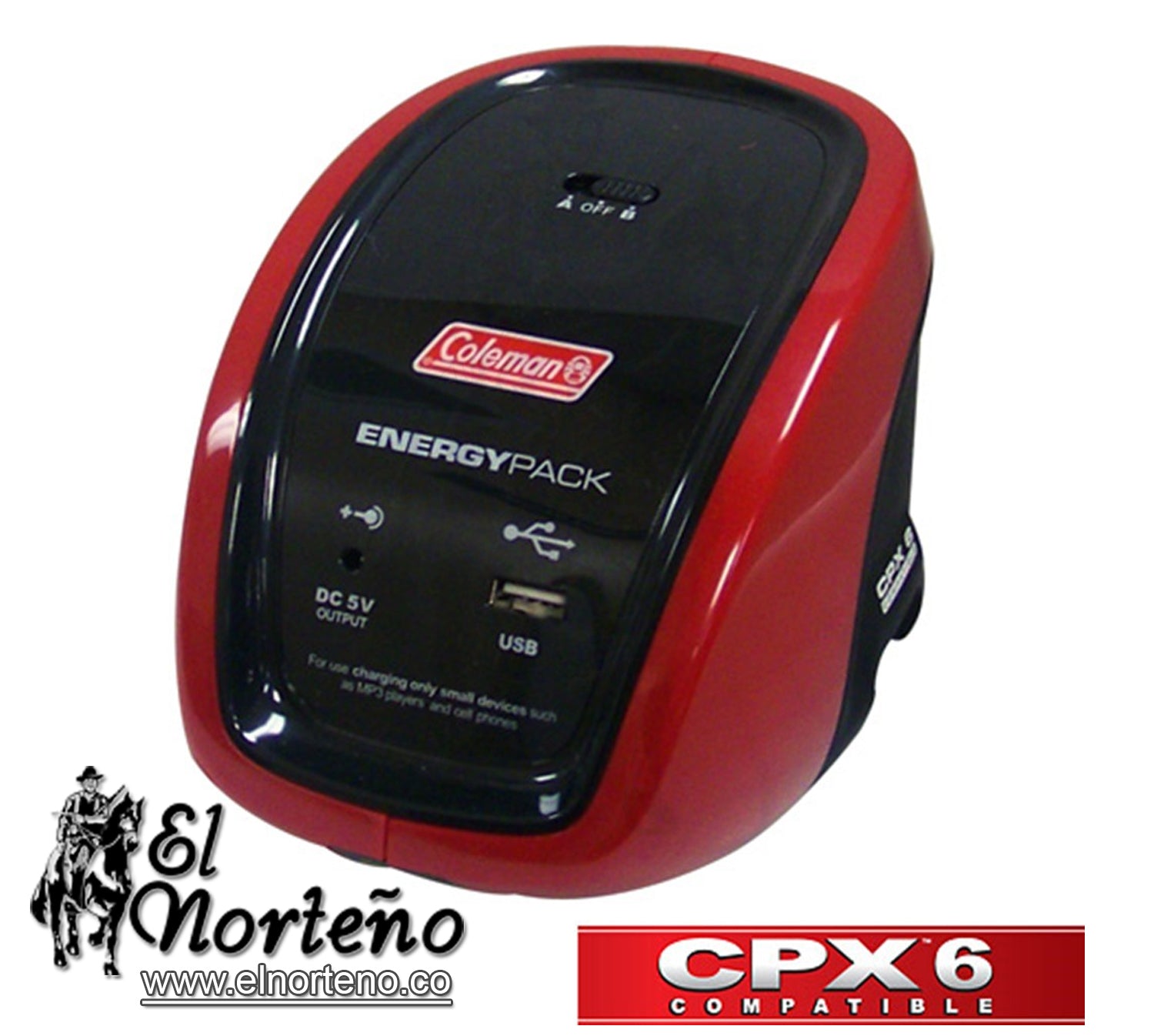 CARGADOR PORTÁTIL CPX6 COLEMAN