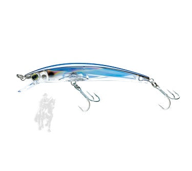 SEÑUELO  YO-ZURI CRYSTAL 3D MINNOW (F) 90MM 3-1/2" SILVER BLUE F1145 B