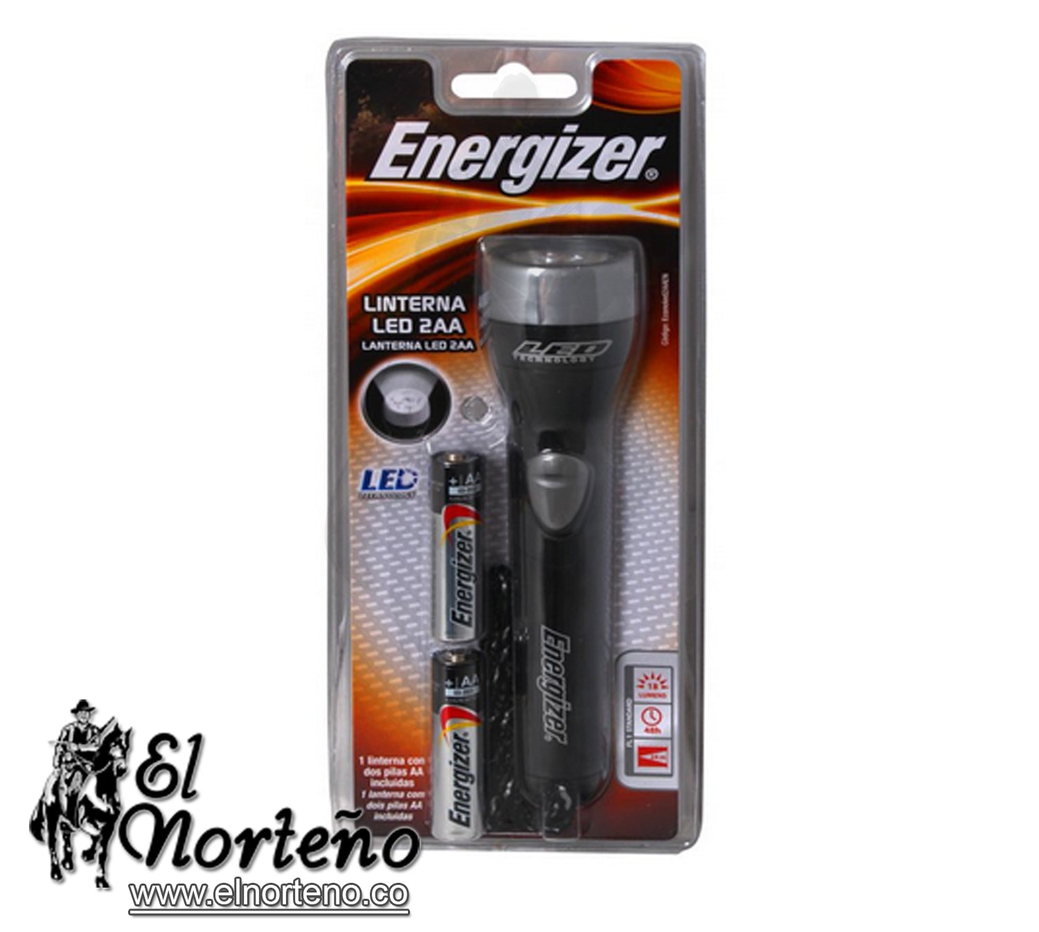 LINTERNA ECONOLED 2AA ENERGIZER