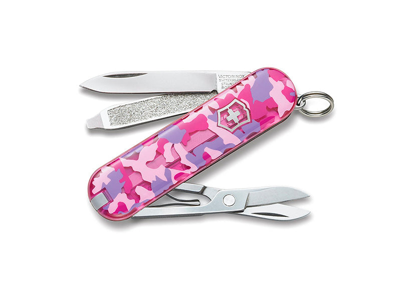 MULTIHERRAMIENTA 56184 SWISS ARMY PINK CAMO CLASSIC