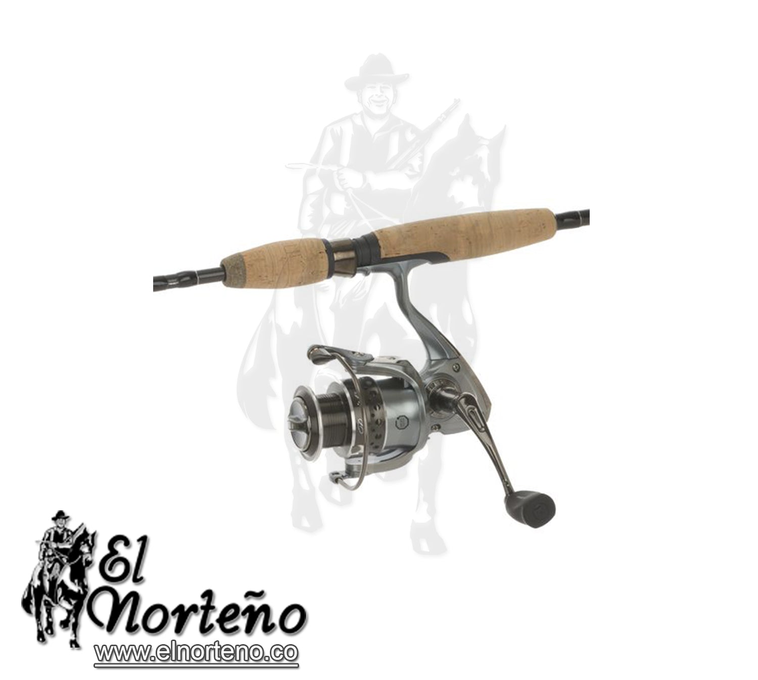 COMBO CAÑA SPINNING PFLUEGER PFLPUR662CBO