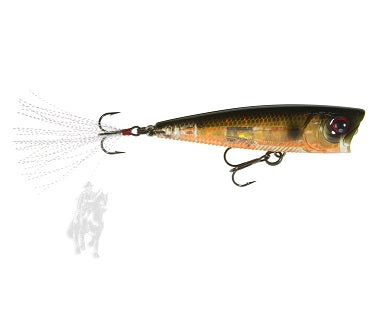SEÑUELO  YO-ZURI 3DB POPPER (F) 75MM R1101 PGBL