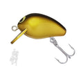 SEÑUELO  YO-ZURI SNAP BEANS (S) 25MM 1" GOLD BLACK R1217-GBL