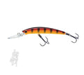 SEÑUELO YO-ZURI CRYSTAL MINNOW DEEP DIVER WALLEYE 130MM 5-1/4" HOT PERCH R1301 HOPC