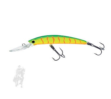 SEÑUELO YO-ZURI CRYSTAL MINNOW DEEP DIVER WALLEYE 130MM 5-1/4" HOT TIGER R1301 HT