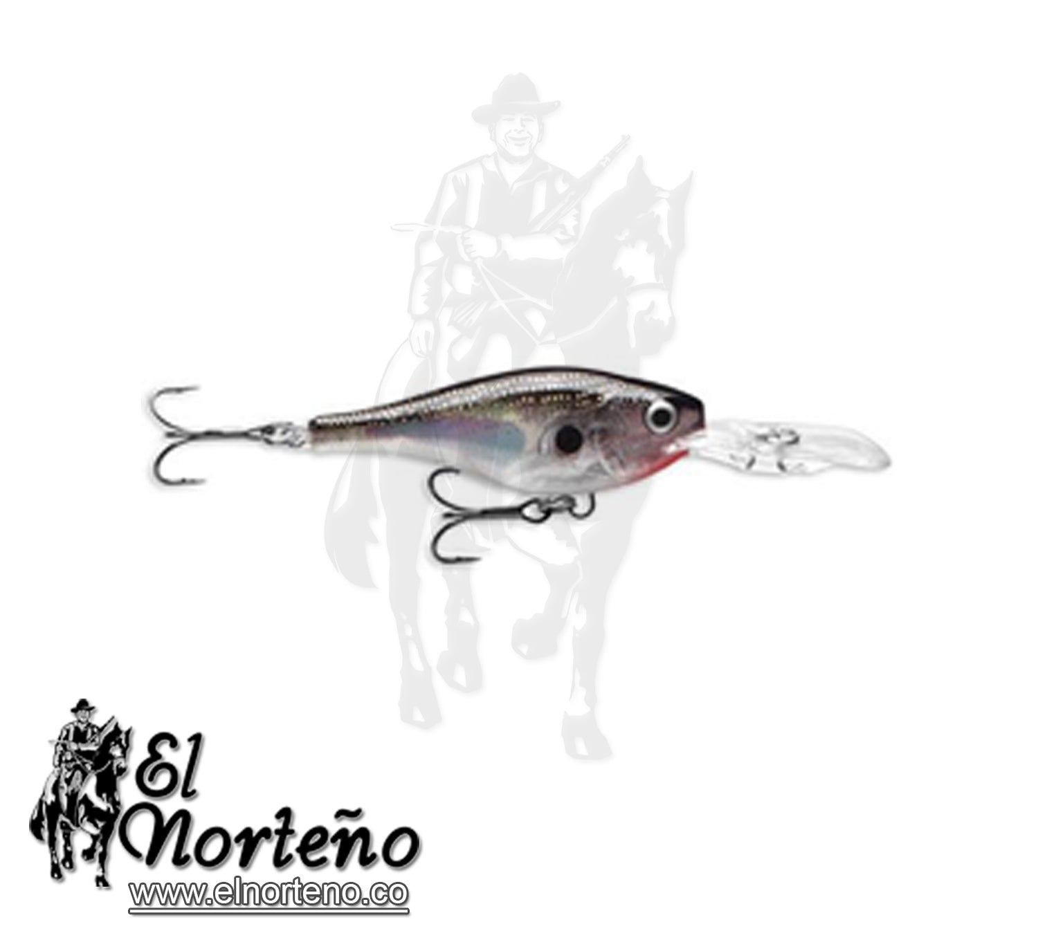 RAPALA GLASS SHAD RAP GSR04GBSD BLUE SHAD