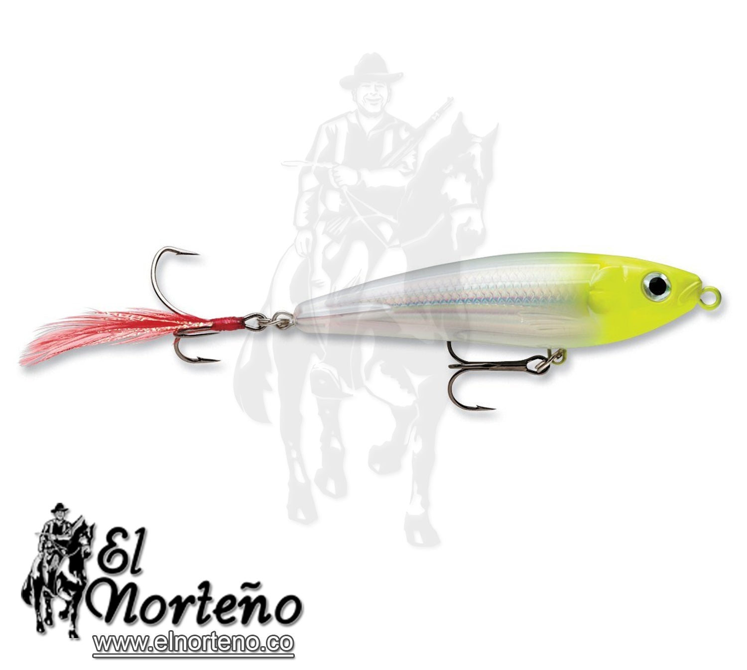 RAPALA X-RAP SUBWALK XRSB07CGH CHARTREUSE GHOST