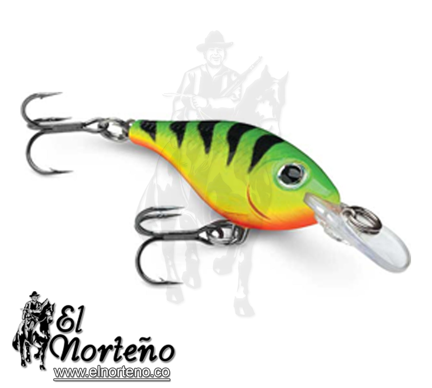 RAPALA ULTRA LIGHT SHAD ULS04FT FIRETIGER