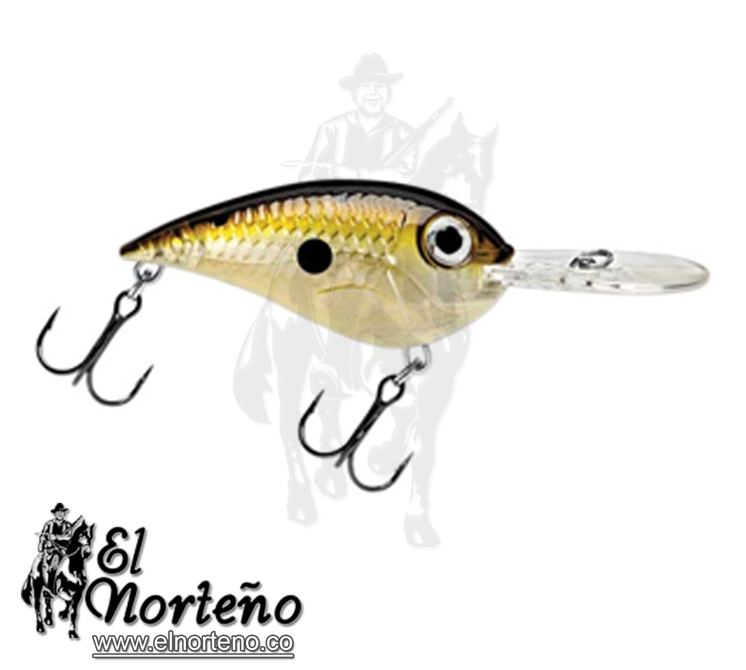 RAPALA CRANKIN' RAP CRR10MSD MOSS SHAD