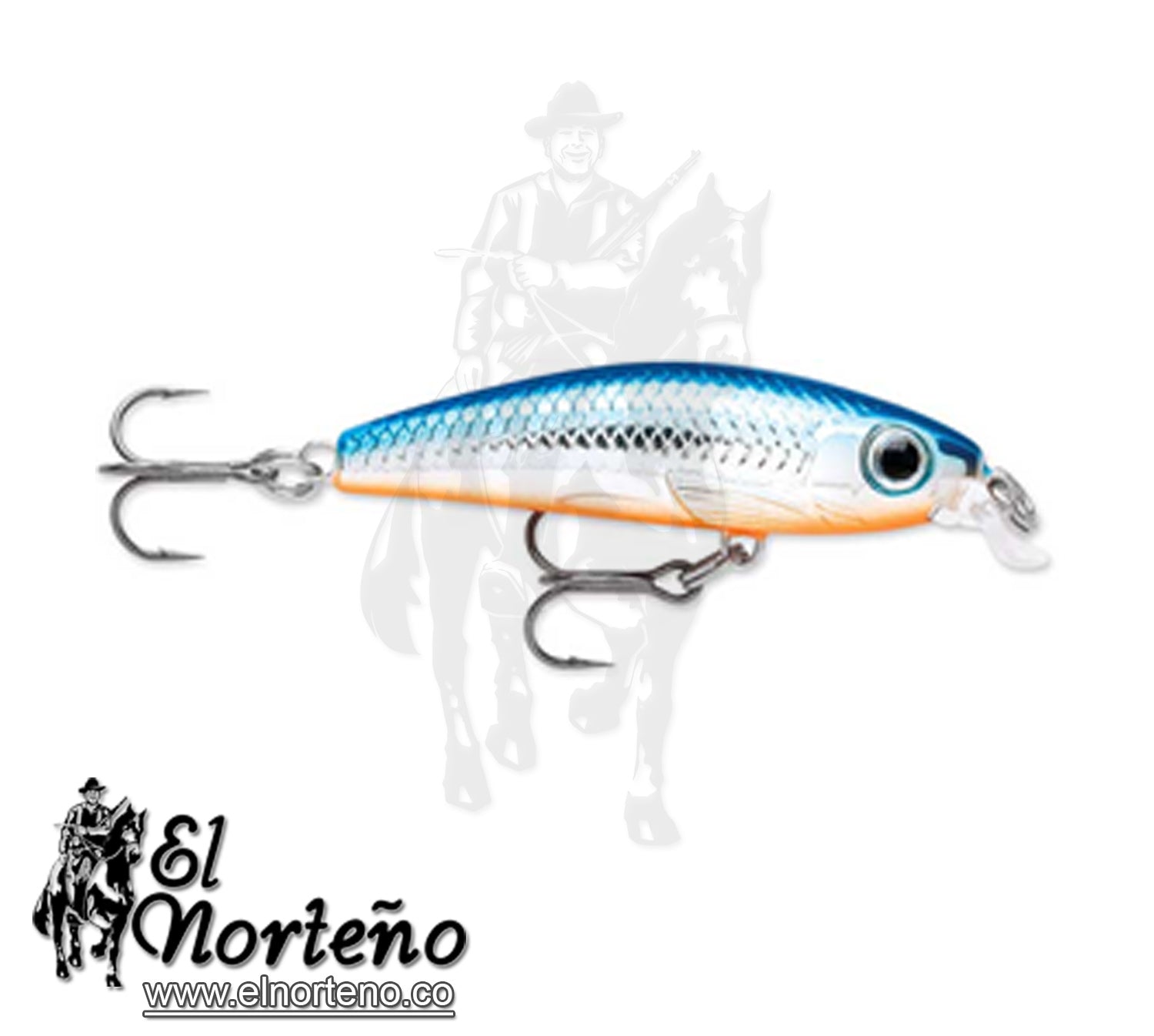 RAPALA ULTRA LIGHT MINNOW ULM06SB SILVER BLUE